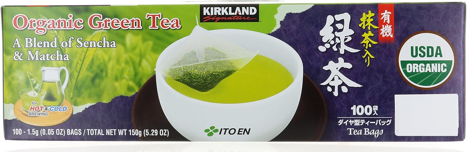 Delicious Kirkland Organic Japanese Green Tea