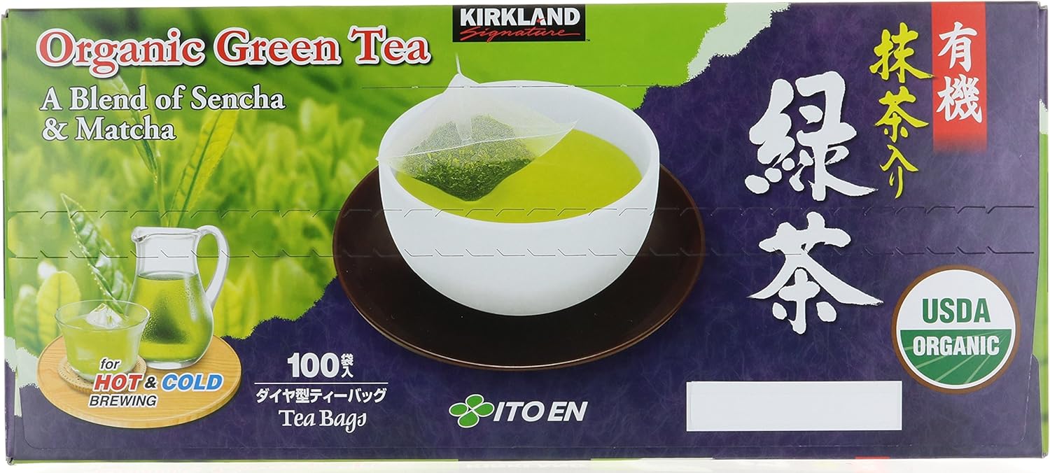 Delicious Kirkland Organic Japanese Green Tea