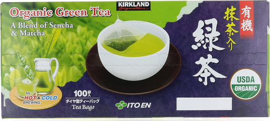 Delicious Kirkland Organic Japanese Green Tea