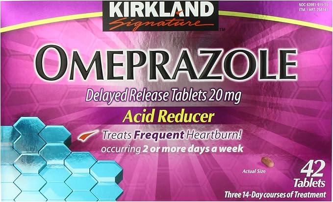 Omeprazole 20mg Delayed Release Tablets
