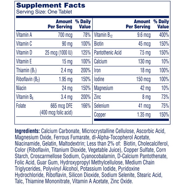 One A Day Women's Multivitamin
