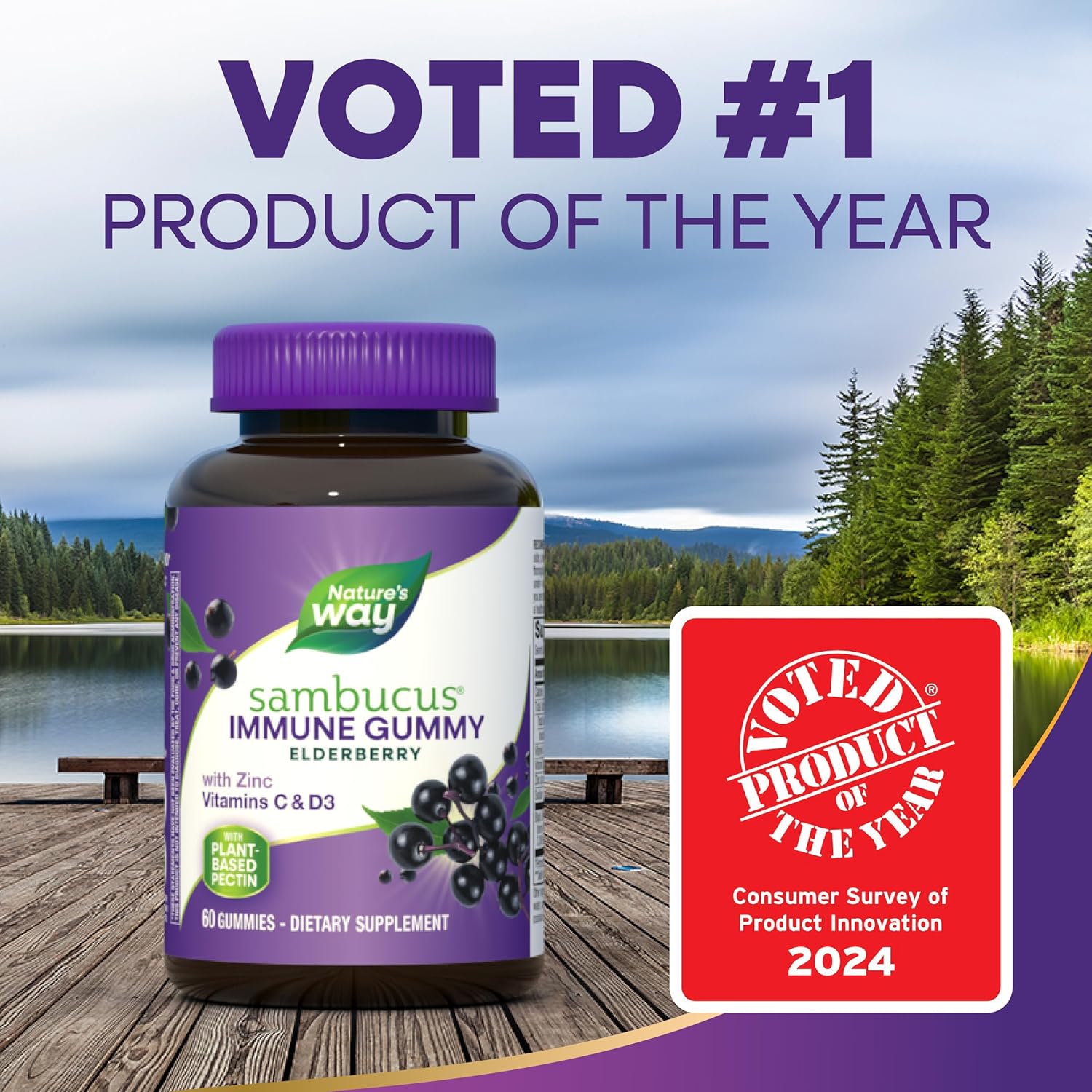 Elderberry Gummies Immune Support