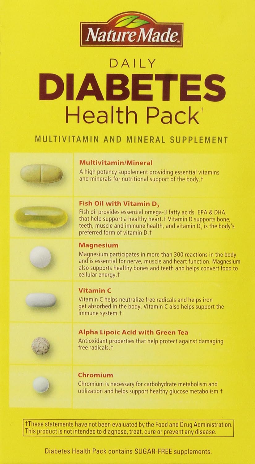 Diabetes Health Supplement Pack