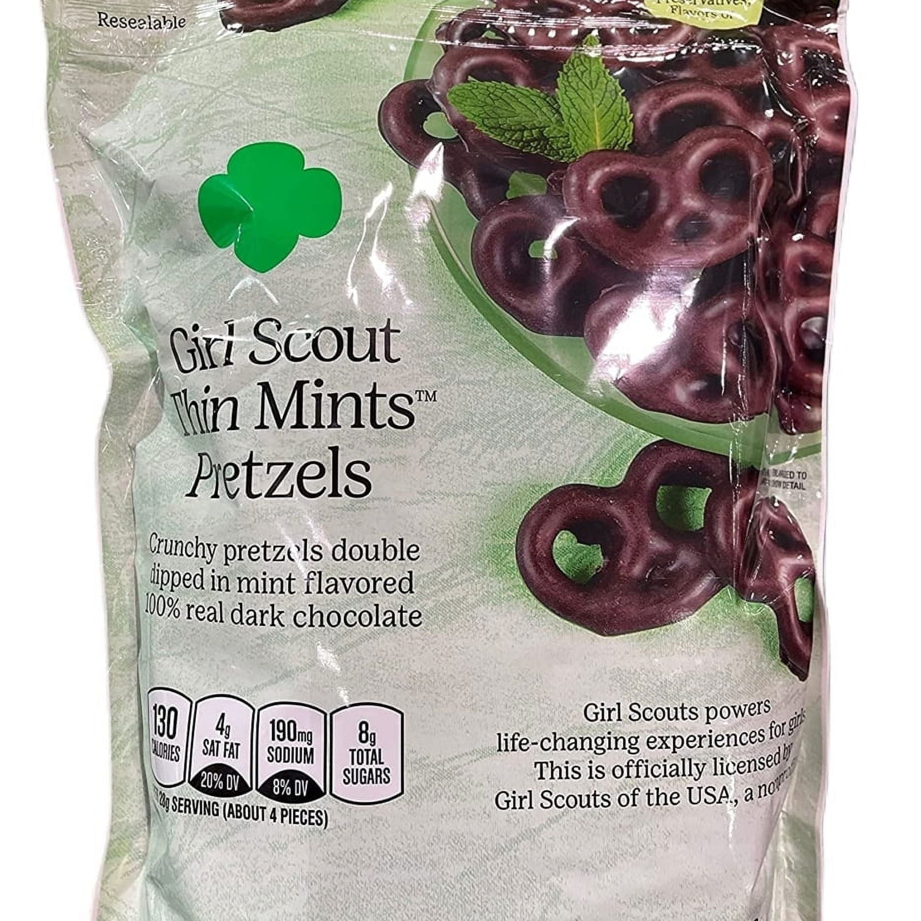 Dark Chocolate Thin Mints Pretzels