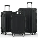 HARDCASE w/TSA BLACK - 20 CARRY ON