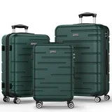 HARDCASE w/TSA FOREST GREEN - 20 CARRY ON