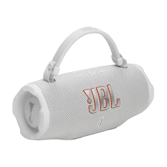 Charge 6 Waterproof Bluetooth Speaker - White