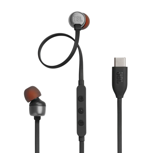 Tune 310C Wired In Ear Headphones - TYPE C - Black