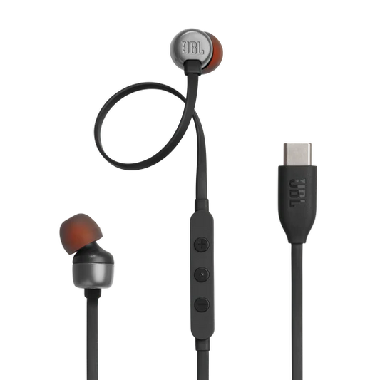 Tune 310C Wired In Ear Headphones - TYPE C - Black