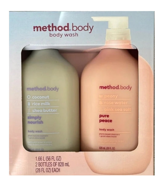 Method Body Wash Simply Nourish Pure Peace
