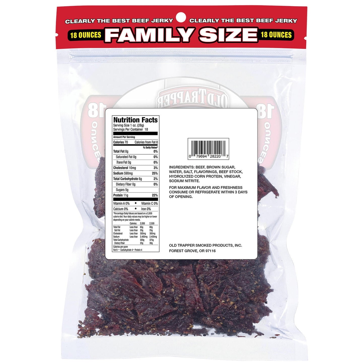 Old Trapper Peppered Beef Jerky