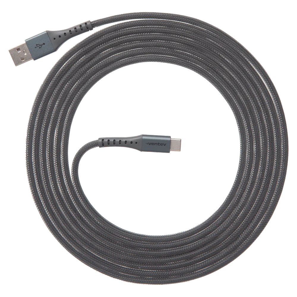 Alloy USB C to USB C High Speed Ultradurable Cable 10ft - Steel