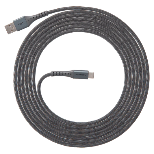 Alloy USB C to USB C High Speed Ultradurable Cable 10ft - Steel