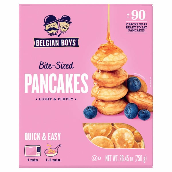 Delicious Belgian Mini Pancakes