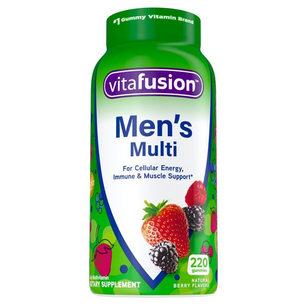 Vitafusion Men's Powerful Multi Complete Multivitamin Gummies