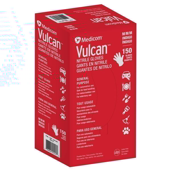 Medicom Vulcan Nitrile Gloves