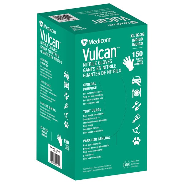 Medicom Nitrile Gloves Extra Large