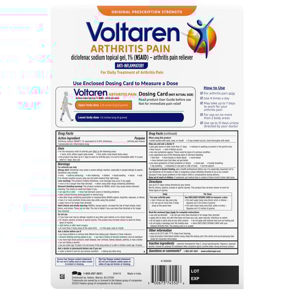 Arthritis Pain Gel Relief