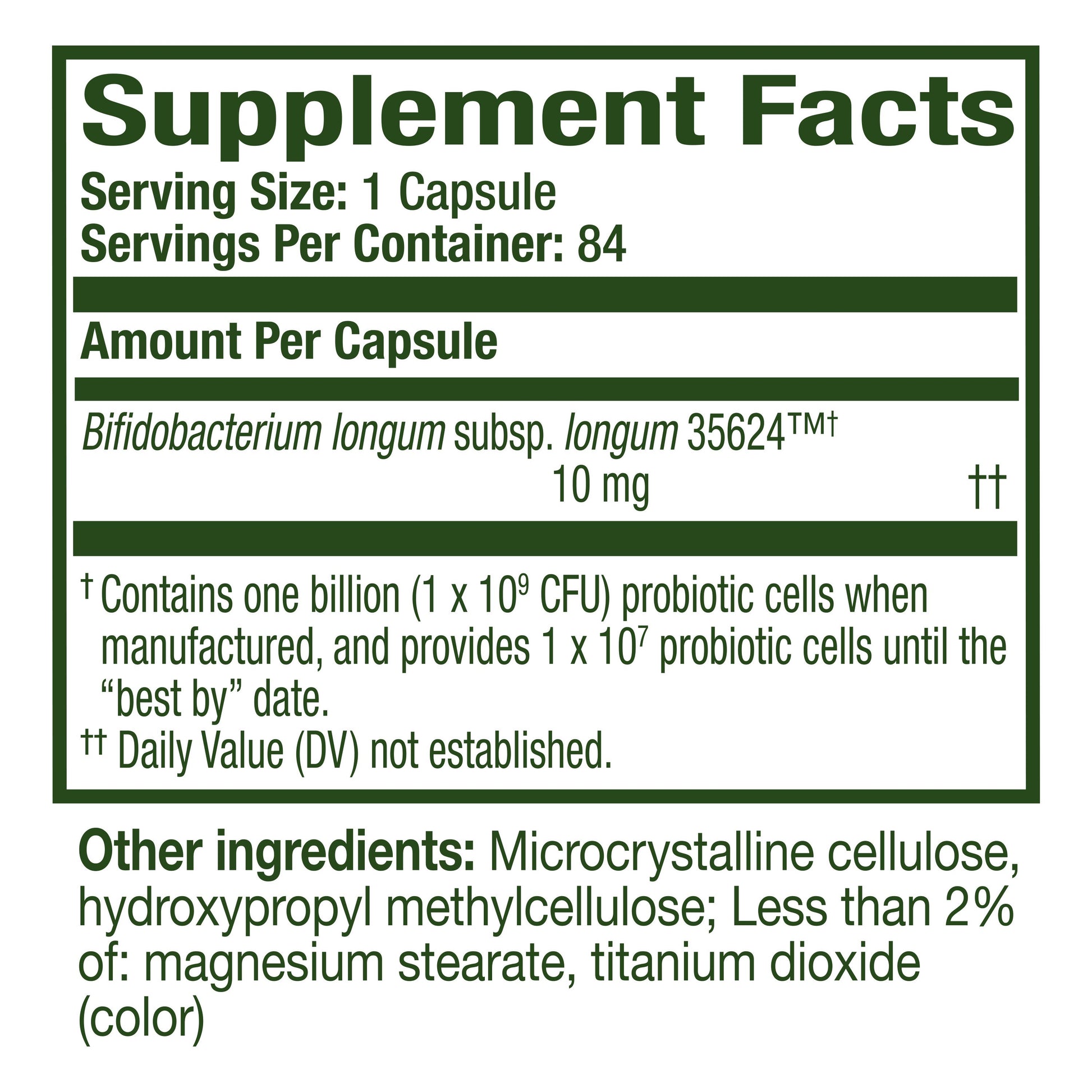 Align Daily Probiotic 84 Capsules