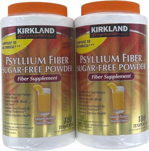 Sugar Free Psyllium Fiber Supplement